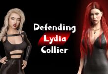 Image Defending Lydia Collier