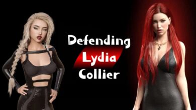 Image Defending Lydia Collier